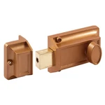 Brass Surface Deadbolt Lock With Security Strike And Keys For Entry Door. Fixed Price $34.79.