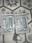 2-PACK Prime-line Diecast Swing Bar Door Guard White. Fixed Price $19.00.