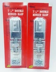 Pack Guard Heavy Duty Double Hinged Hasp Padlock Locking Security 7.25". Fixed Price $25.00.
