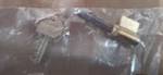 Emtek Replacement Lock Cylinder, 1" X 1-1/2 Schlage, Key# 44847. Fixed Price $18.99.