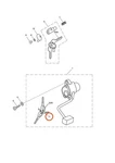 Triumph T2500582 - Ignition Alarm Key Blank. Fixed Price $19.65.