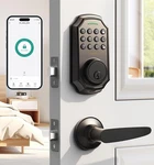 Arpha D180H Keypad Door Lock Handle Smart Bluetooth App Remote Black Matte. Fixed Price $49.97.