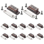 12 Pack Cabinet Magnets Magnetic Door Catch For Kitchen Bathroom Large, Brown. Fixed Price $14.16.