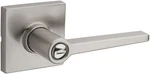 Kwikset Safe Lock Daylon Lever Square Rose Privacy Satin Nickel. Fixed Price $42.99.