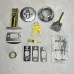 Kwikset Single Cylinder Deadbolt W/ Smart Key Security Satin Chrome 96600-870. Fixed Price $11.20.