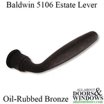 Baldwin Estate Lever 5106 Solid Brass Door Handle Passage Interior. Fixed Price $56.95.