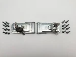 2X Stanley Keyed Hasps 75-5235 3-1/2" 1-3/4" Different Usa Made. Fixed Price $13.49.