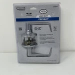 Universal Hardware Privacy Door Lever Satin Chrome Light Commercial UH40048. Fixed Price $19.99.