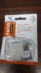 Prime-line Foot Operated Sliding Patio Door Lock White 5/16" U 9869. Fixed Price $6.00.