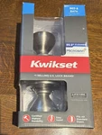 Kwikset Bed And Bath Door Knob Lockset Satin Nickel #730J 11P Cp. Fixed Price $15.00.