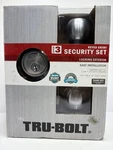 Door Lock Set, Tru-bolt 1734375 Exterior Security Dead And Entry. Fixed Price $15.87.