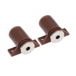 Cabinet Door Magnetic Latch Catch For Bathroom Kitchen Cupboard Brown 2PCS. Fixed Price $14.13.
