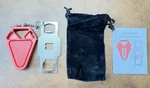 Portable Door Lock For Travel Security Winonly WO-DMH001. Fixed Price $9.00.