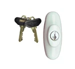 Andersen Tribeca Style - Exterior Keyed Lock With Keys (left Hand) In White. Fixed Price $84.99.