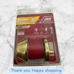 Ace Hardware Keyed One Side Deadbolt Antique Brass, Fast And Easy Install New. Fixed Price $16.00.