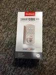 Kwikset Smartcode 260 Keypad Electronic Lock Deadbolt Keyed New (11B)STAIN Nikel. Fixed Price $79.97.