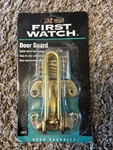 Nip First Watch Br. Door Guard Solid Metal BAR/LOCK/UNLOCK/SECURITY/1875/GOLD/MU. Fixed Price $34.00.