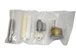 Baldwin Round Cylinder Lock Kit Brass Gold Keyed Core Tool Set. Fixed Price $33.99.