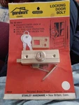 Vintage Stanley Guardware CD4543 Locking Door Bolt Nos. Fixed Price $16.99.