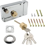 Home Safety Vertical Keyway Cylinder Deadbolt Rim Lock Set Exterior Door.... Fixed Price $21.83.