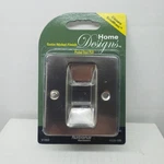 National Hardware Square Pocket Door Pull Satin Nickel Finish N326-306 V1950. Fixed Price $12.75.
