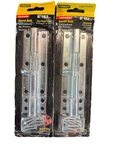 2-PK 76-3805 Stanley 6" Padlockable Barrel Bolt Heavy Duty Zinc Plated (BN486). Fixed Price $18.00.