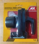 Ace Hardware Universal Knob Latch For Storm/screen Doors Fits 1/2" 3/4" 3". Fixed Price $12.35.