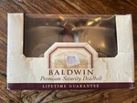 New Baldwin Premium Security Deadbolt 98213.452 Distressed Antique Nickel Matte. Fixed Price $49.99.