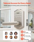 Keyless Entry Door Lock With Handle, Electronic Lever Keypad,. Fixed Price $87.78.