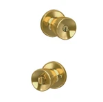 Schlage J54-BYR 605 Byron Keyed Entry Single Cylinder Door Knob Set. Fixed Price $16.99.