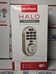 Kwikset 99380-001 Halo Wi-fi Smart Electronic Keypad Deadbolt Satin Nickel. Fixed Price $101.00.