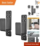 Door Barricade Brackets Pack For Home Security Fit 2X4 Lumber Black. Fixed Price $28.98.