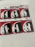 Pks (2)BARTON Kramer 355WC White Die-cast Window Latch 25/32 X 2-15/16 In.. Fixed Price $29.95.