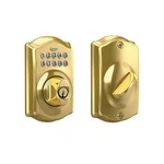 Schlage Camelot Electronic Keypad Deadbolt Lock, Keyless Front Door Entry,. Fixed Price $115.92.