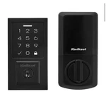 Kwikset Smartcode 270 Matte Black Keypad Deadbolt As Is. Fixed Price $40.00.