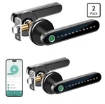 Ironzon 191Y Fingerprint Smart Door Lock Aluminum Alloy Home 2 Pack. Fixed Price $35.00.