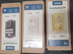 Weiser Home Connect 620 Z-wave Smart Door Lock 9GED18000-026 Nickel, Black, Gold. Fixed Price $65.48.