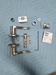 Kwikset 66114-001 Hall Closet Door Handle. Fixed Price $10.00.