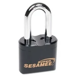 Super Sesamee Keyless Padlocks, 7/16 In Diam., 7/8 W X 2 H Ccl K637 Black. Fixed Price $74.86.
