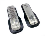 Lockey Mechanical Keyless Deadbolt Security Digital Door M210 Satin Nickel. Fixed Price $120.00.