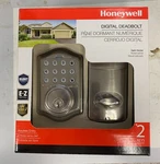 Nib Honeywell Electronic Entry Deadbolt With Keypad 8712309. Fixed Price $89.99.