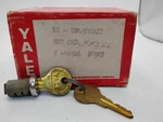1 Set Yale LL256 Herman Miller Office Furniture Cylinder Lock & Brass Keys #4. Fixed Price $12.99.
