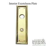 Baldwin Backplate Nashville Interior Escutcheon With Knob Hole. Fixed Price $135.99.