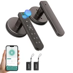Bafuweiy Fingerprint Door Lock 6-IN-1 Smart Knob App. Fixed Price $64.11.