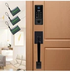 Fingerprint Door Lock, Heavy Duty, Keyless Entry With Pull Handles. Fixed Price $59.99.