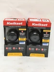 Lot Of (2) Kwikset 99800-122 KW1 Deadbolt, Venetian Bronze, Metal. Fixed Price $44.00.