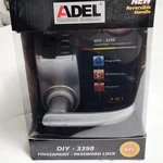 Adel 3398 Silver Metal Model Biometric Fingerprint Pin Door Lock (last New One). Fixed Price $247.00.