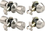 Brinks 2106-119 Keyed Alike Entry And Dead Bolt Brass High Security Tulip. Fixed Price $55.99.
