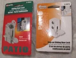 Patio Sliding Door Lock - Set Of 2. 1 Pc / Unkeyed Nip. Fixed Price $27.87.