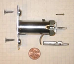 Preso-matic #LT8102 Pushbutton Mortise "deadbolt Only", 3" Backset,satin Chrome. Fixed Price $29.95.